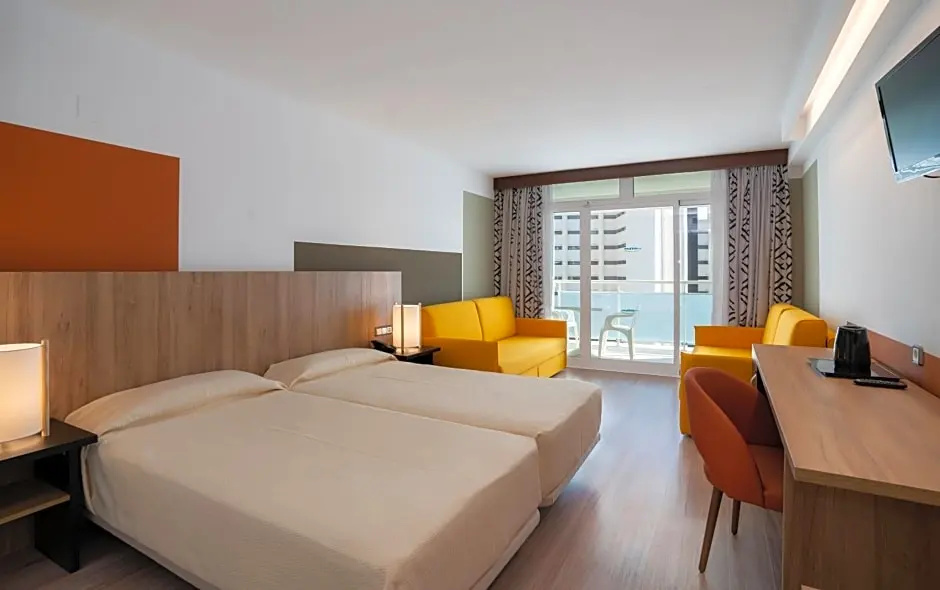 Room with balcony