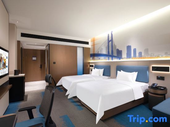 Двухместный номер Deluxe 2 отдельные кровати в Hampton by Hilton Hulunbuir Hailar Street