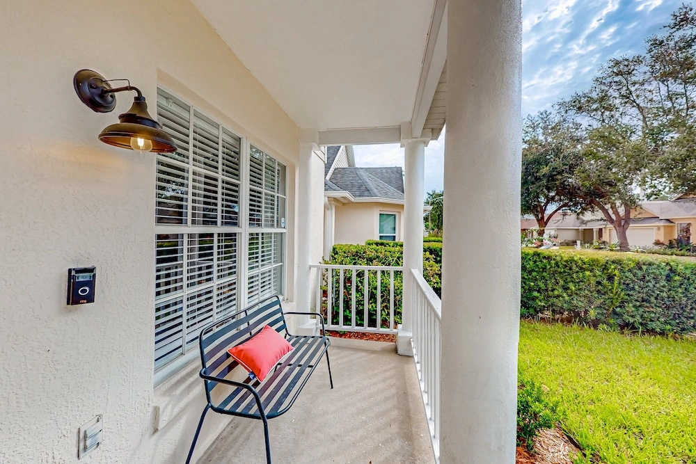 Whimsical Sunlit Retreat With Private Pool, Patio, & Game Room - Close to Parks