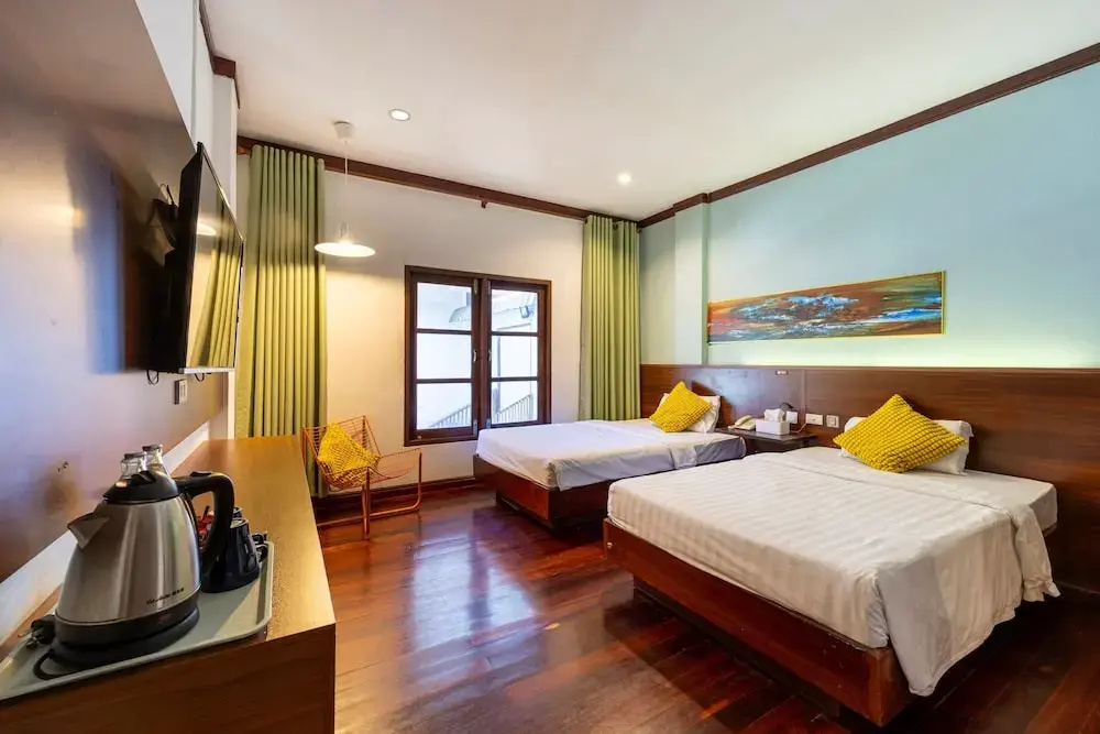 Deluxe Double room with garden view (twin beds)
