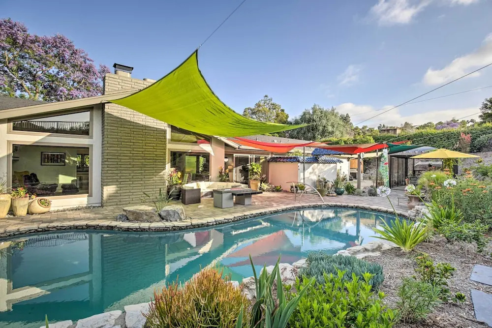 Luxe El Cajon Oasis w/ Pool, Fire Pit & Pavilion