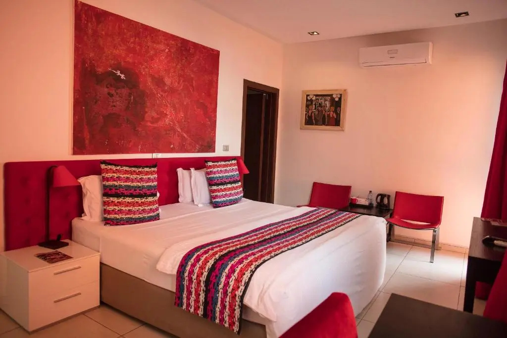 Hotel Maison Rouge Cotonou - Chambres