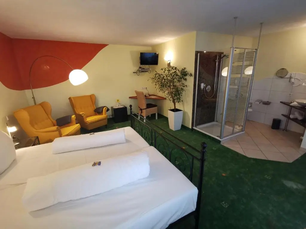 Hotel Am Hirschhorn - Chambres