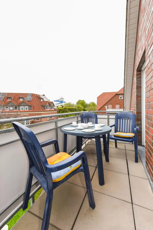 Ferienwohnungen mit Balkon im Haus Seekieker