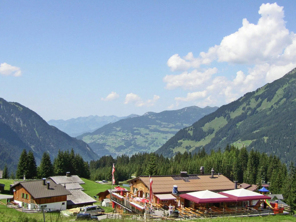 Chalet in Sankt Gallenkirch Near Ski Bus