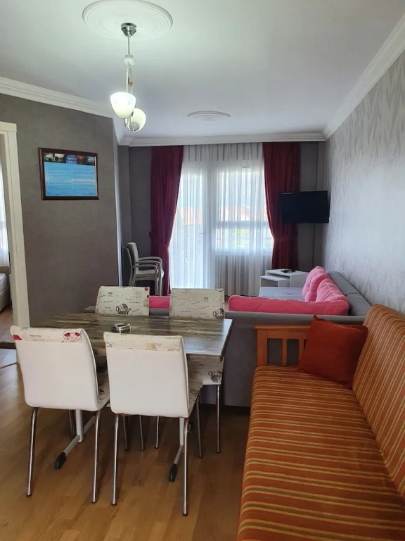 Apartment with balcony and with partial sea view