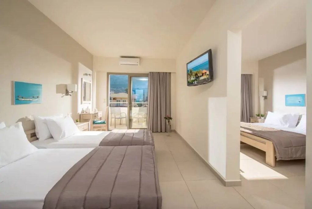 Malliotakis Beach Hotel by Checkin - Chambres