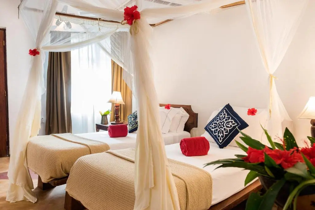 Economy Double room with garden view (twin beds)