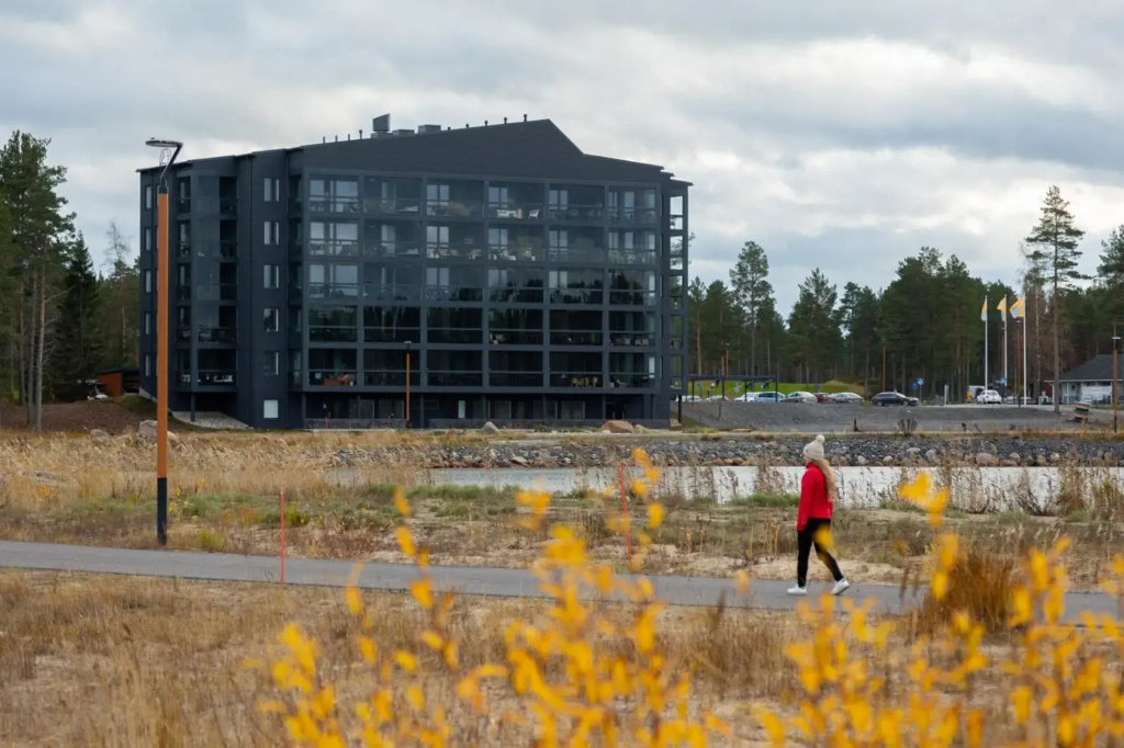 Asunto Kalajoen Golfpuistossa