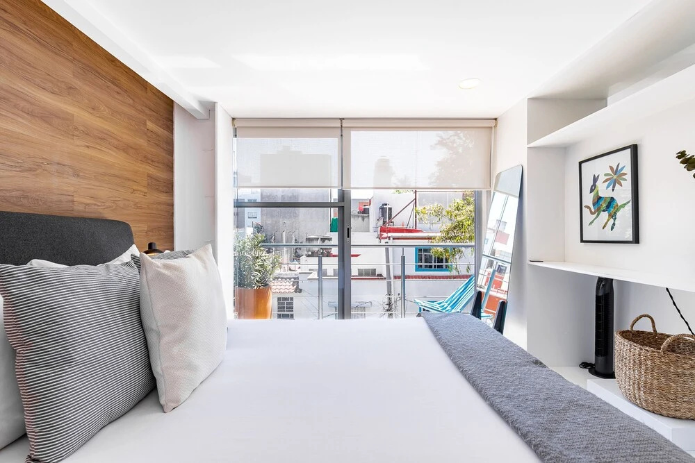 Beautiful apt. w/balcony near La Condesa