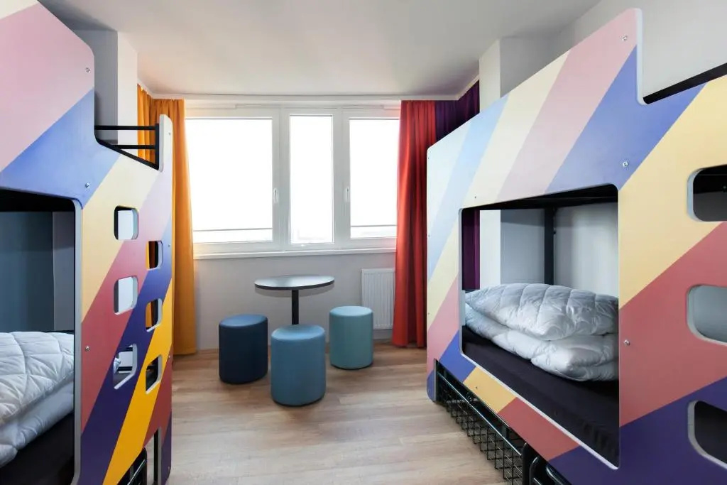 A&O Prague Rhea - Chambres