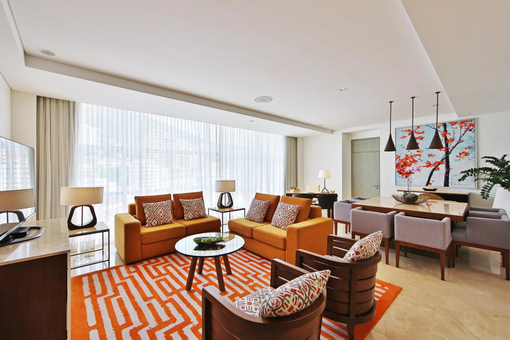 1 Bedroom Presidential Double Suite (full double bed)