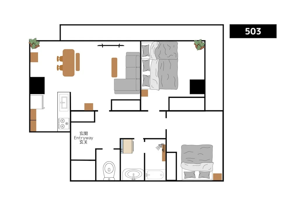 Starry Stay Suite Improve Nishimagome 사진 15