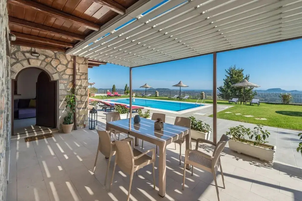 Agrikia Villa - Varvarigos Houses Superior Two Bedroom Apartment Ground Floor 1-6 Guests