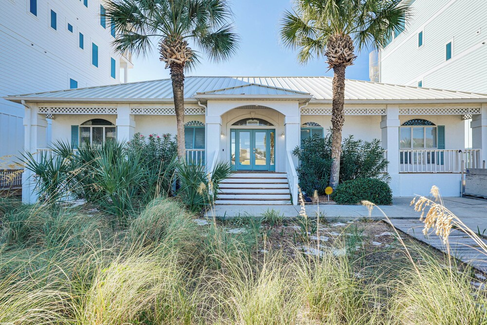 Direct Beach Access! Prime PCB Bungalow w/ Deck