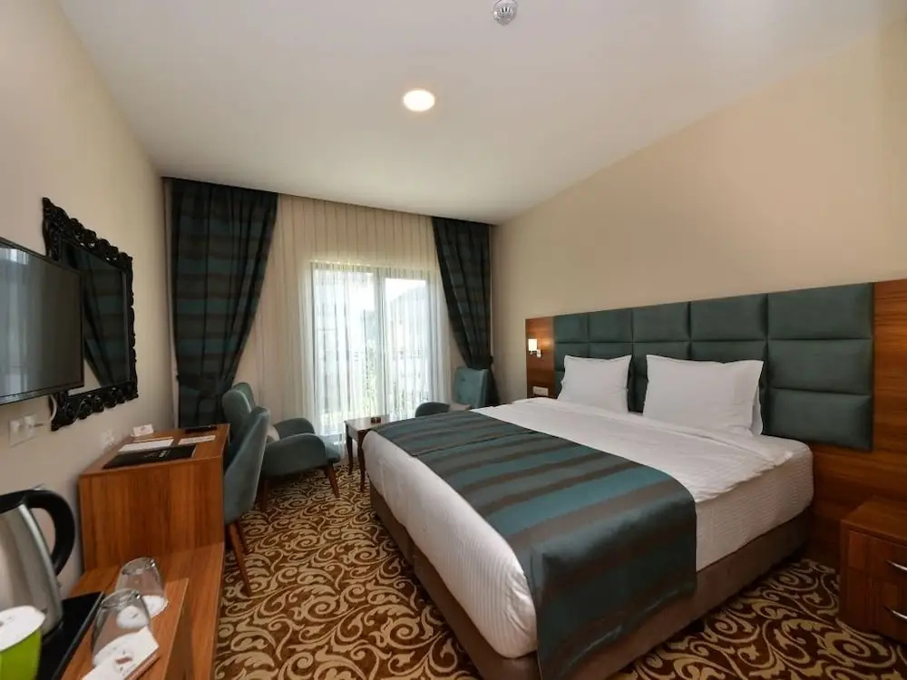 Standard Double room with balcony and with city view (full double bed)
