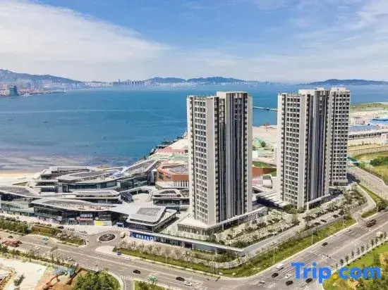 Bella Sunset Scenic Apartment (Weihai Railway Station Hanlefang)