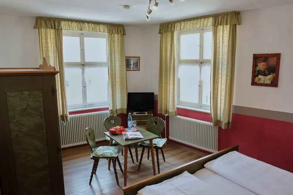Romantica Hotel Blauer Hecht - Chambres