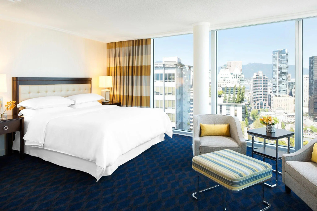 Sheraton Vancouver Wall Centre - Chambres