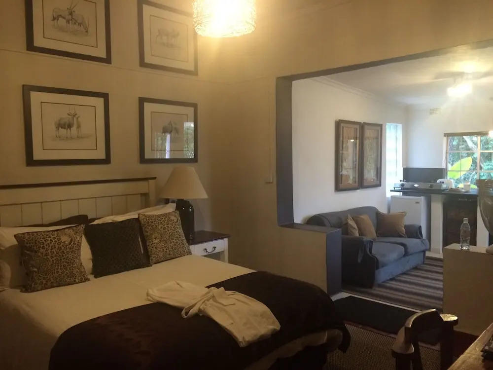 雙人套房，花園景觀，雙人床