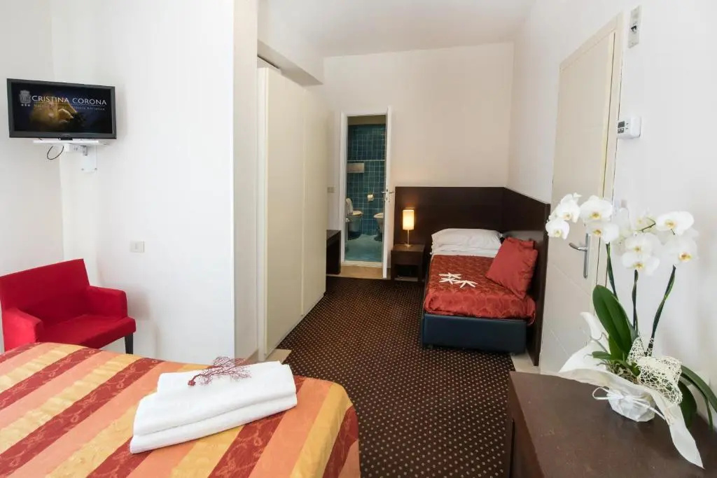 Hotel Cristina Corona - Chambres