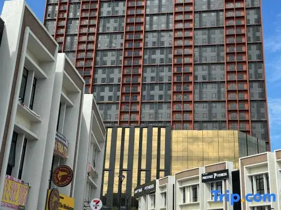 Piccadilly Residence Ipoh - Private Car Park - High Floor with Balcony - 3 Min to Famous Eatries