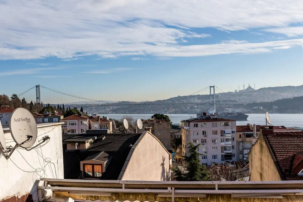 Stylish Apartment With Panaromic View in Besiktas
