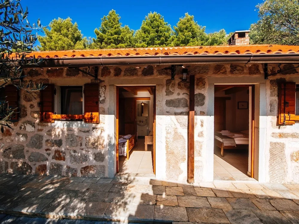 Traditional Stone House With Interiour Pool, Sauna, Garden, Terrace With BBQ