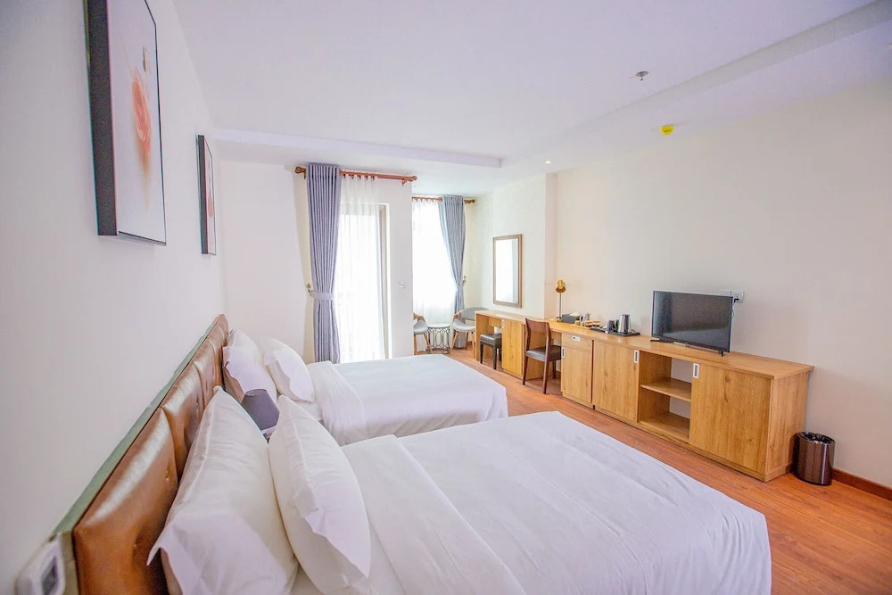 Двухместный номер Standard с красивым видом из окна 2 отдельные кровати в Sea Breeze Hotel & Villa
