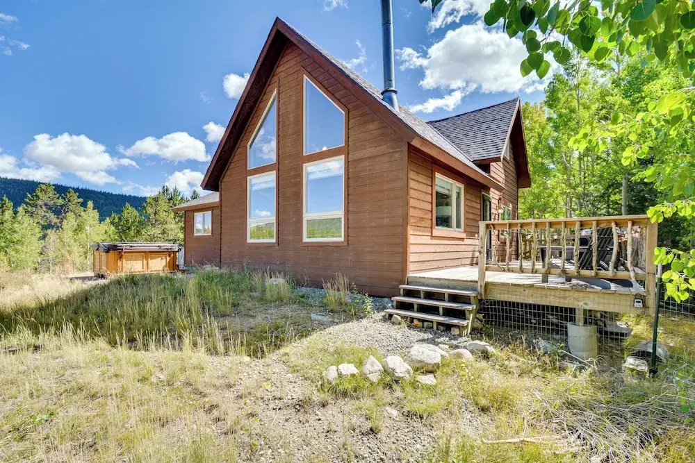 Hot Tub & Deck: Cabin Near Dtwn Alma & Breck
