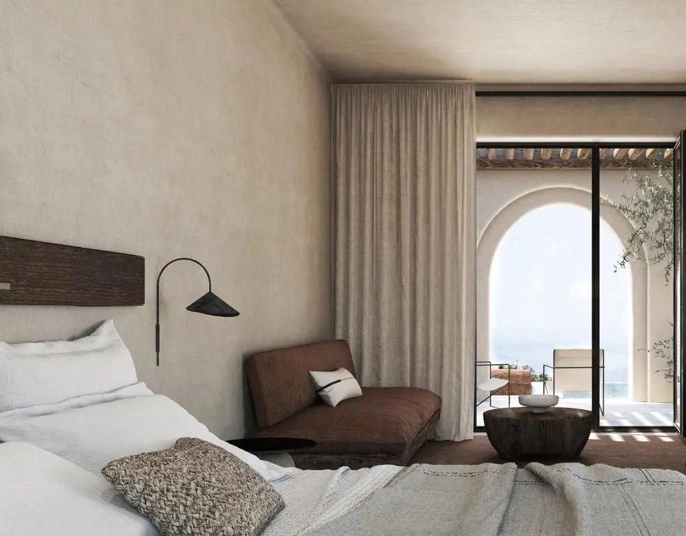 Double Suite with pool view (full double bed)