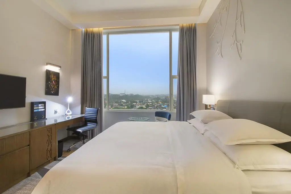 Deluxe Double room with city view (full double bed)