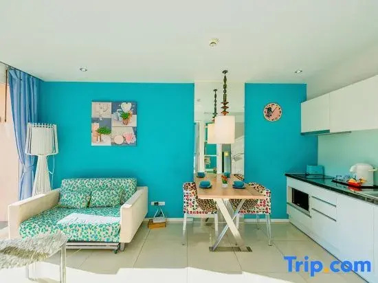 Двухместный номер Deluxe с видом на город (двуспальная кровать) в Atlantis Condo Resort Jomtien TLH