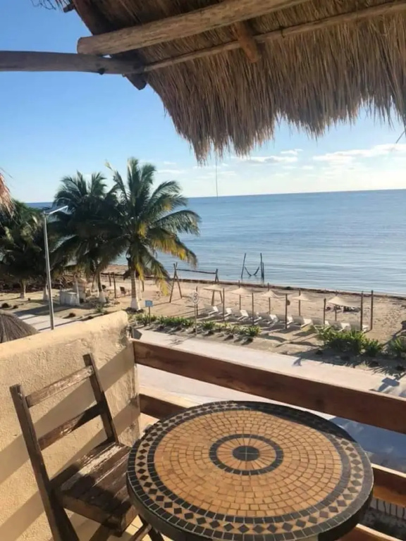 Standard Quadruple room with balcony and with ocean view