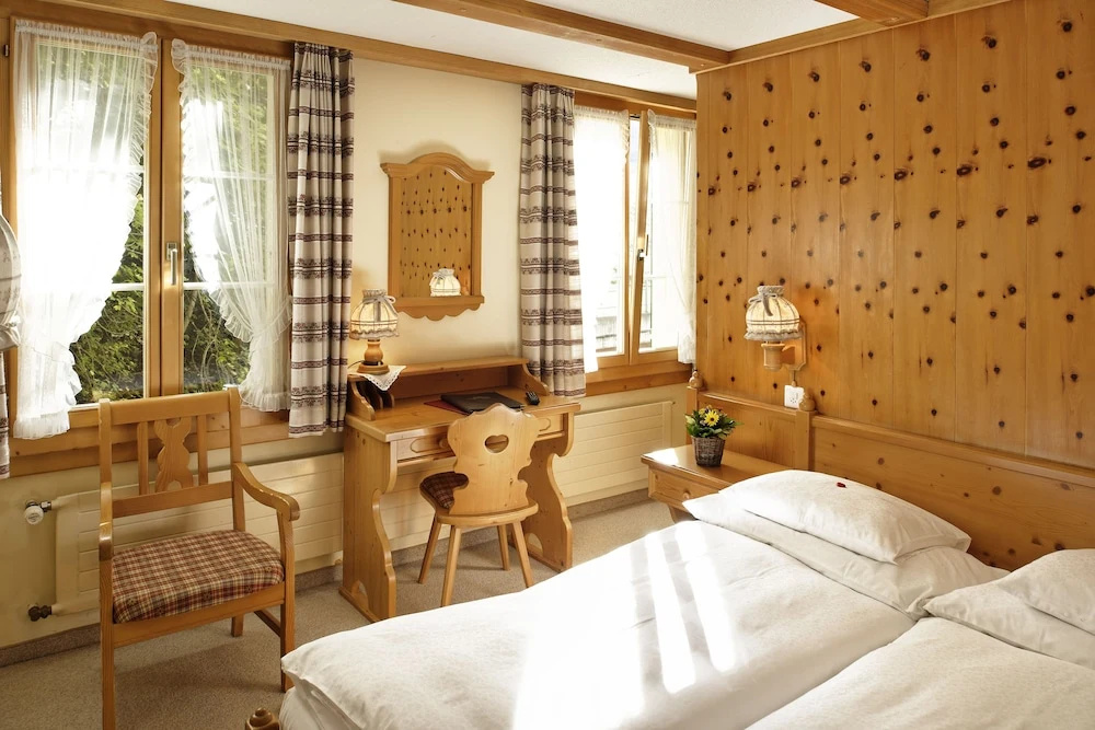 Hotel Alpenrose Wengen - Chambres