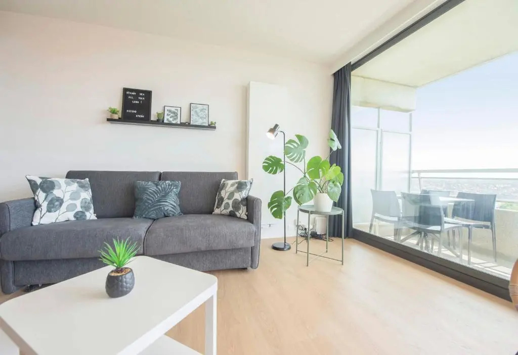 Studio with balcony and with golf view