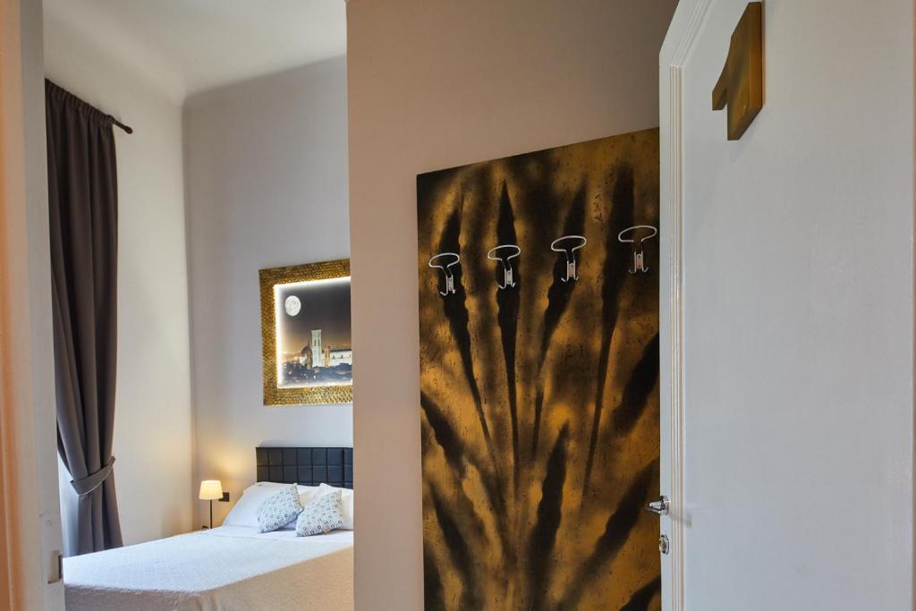 Одноместный номер Economy двуспальная кровать в Leone X Guest House