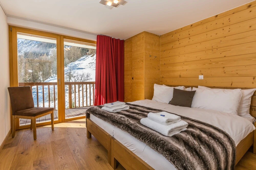 Chalet Les Rahâs Grimentz - Chambres