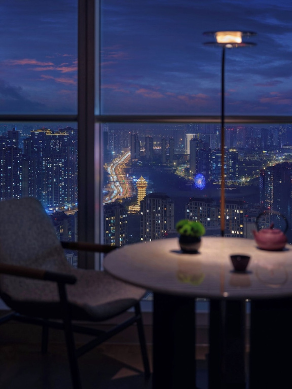 Standard Double room with city view (full double bed)