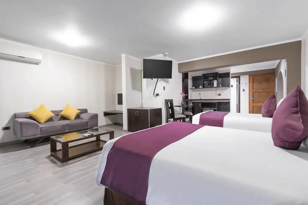 Executive Quadruple Suite with balcony