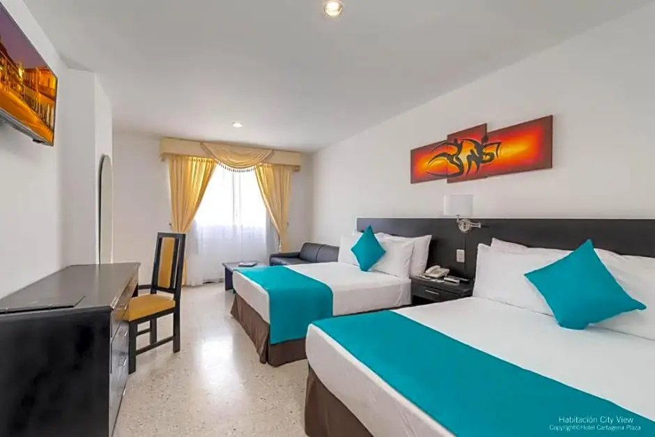 Hotel Cartagena Plaza - Chambres
