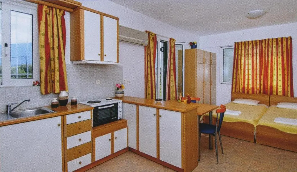 Studio with mountain view