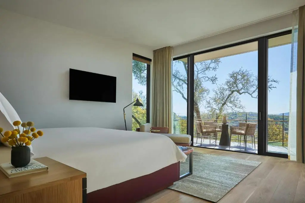 Suite with mountain view