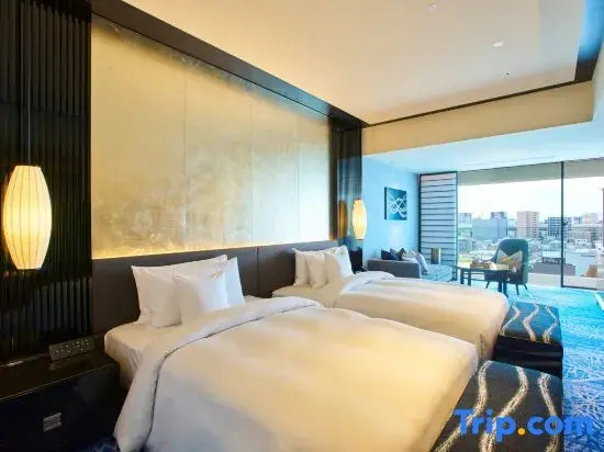 Luxury Double room with city view (twin beds)