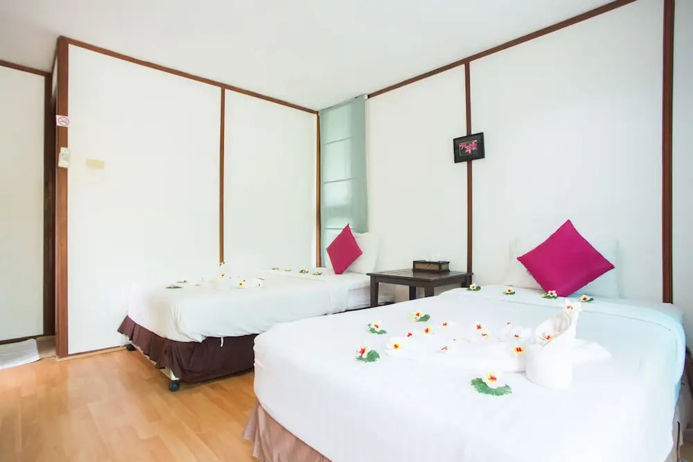 Двухместное бунгало Standard 2 отдельные кровати в B52 Beach Resort