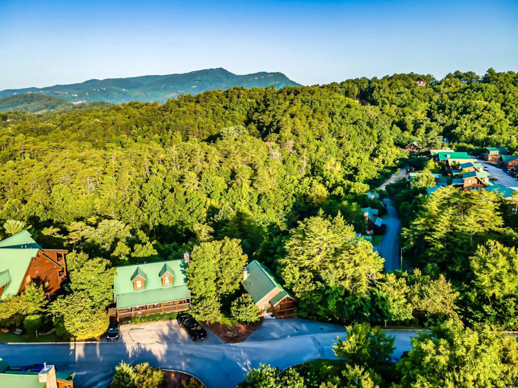 Cozy log cabin!! In heart of PF & close to the Smokies