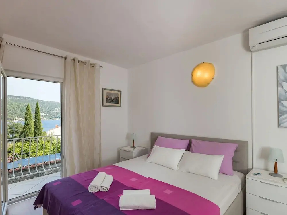 Apartments & Room Eva Slano - One Bedroom Apartment With Terrace and Sea View