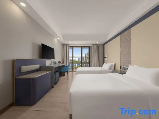 Standard Double room with balcony and with street view (twin beds)