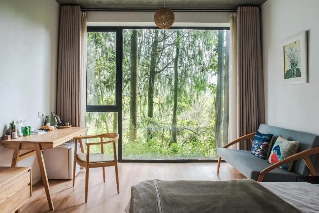 Standard Double room with garden view (full double bed)
