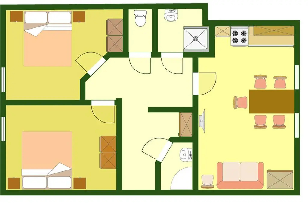 Stgergut - Chambres